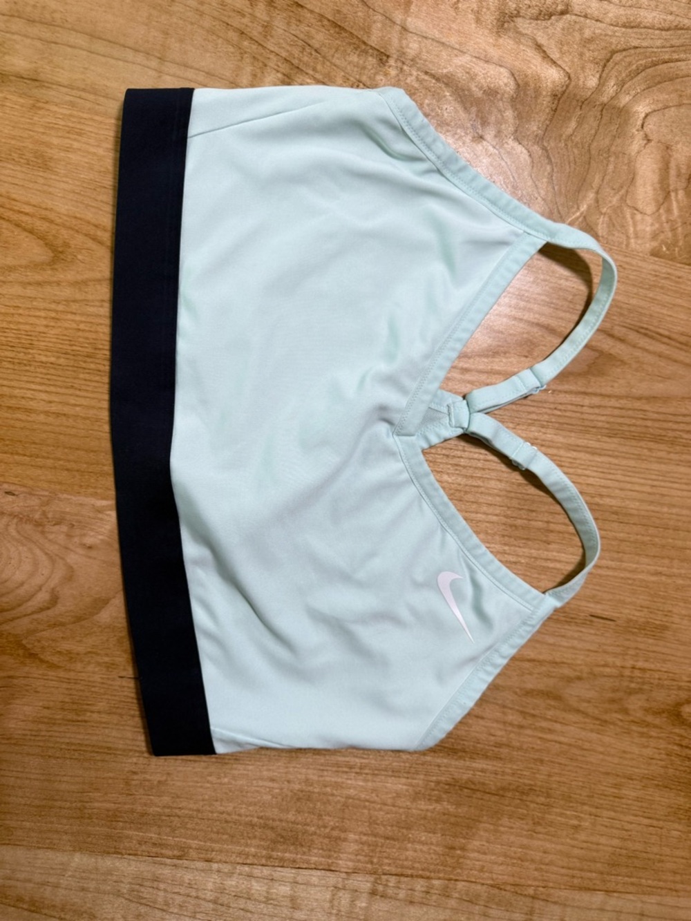 Nike Women’s Mint and Black Sports Bra